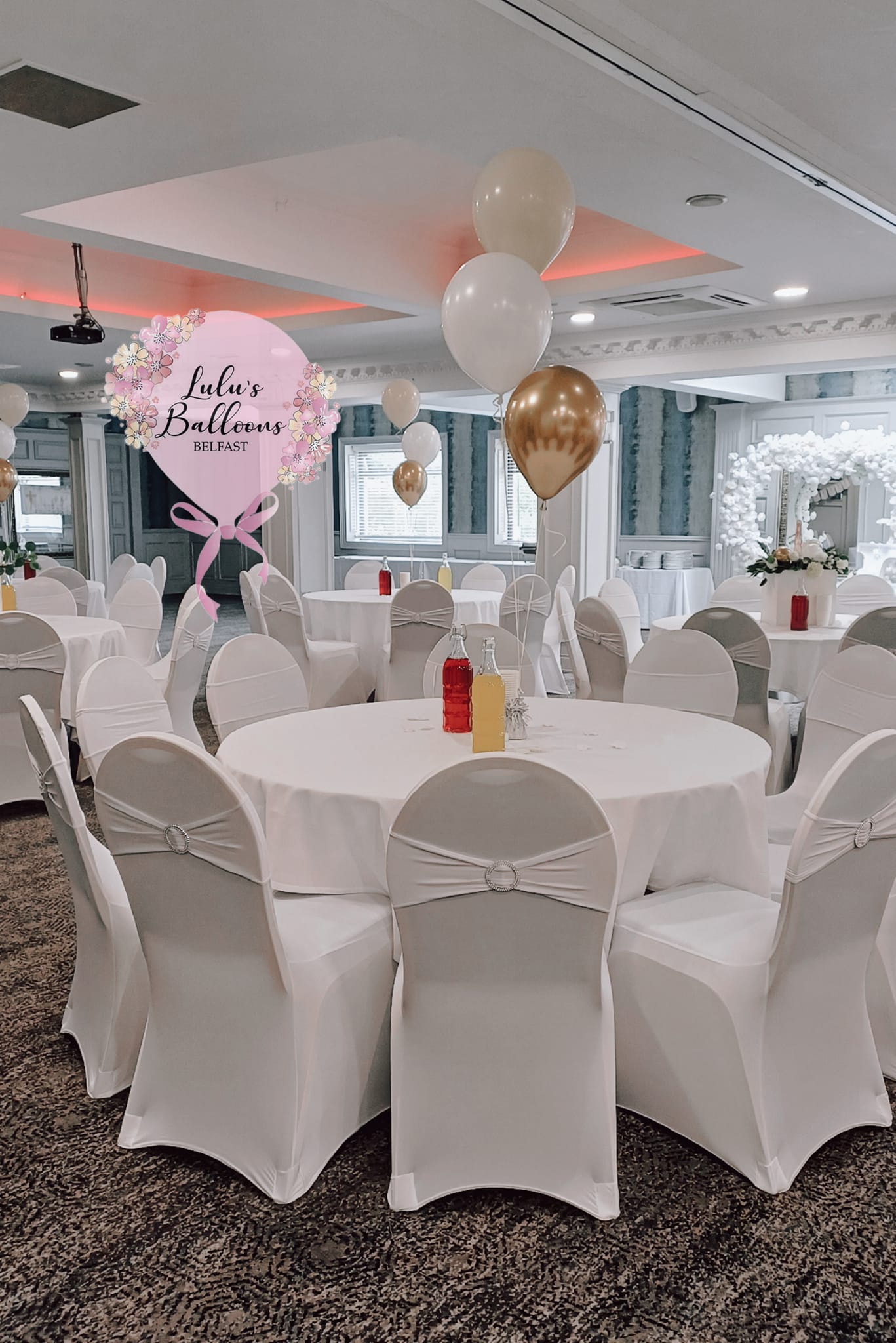 Chair Covers & Venue Styling by Lulu's Events Belfast