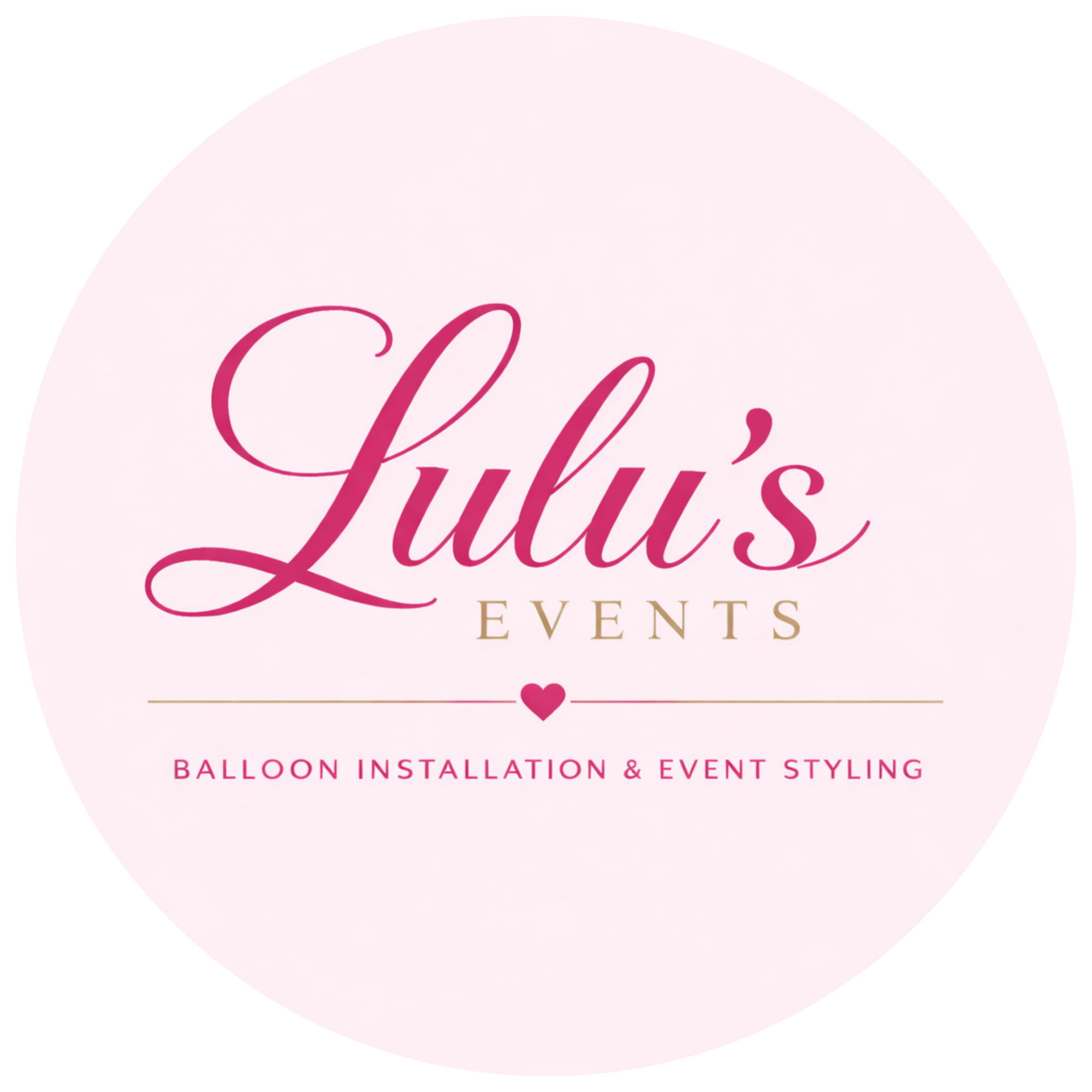 Lulu's Events - Balloon Installation & Event Styling Belfast
