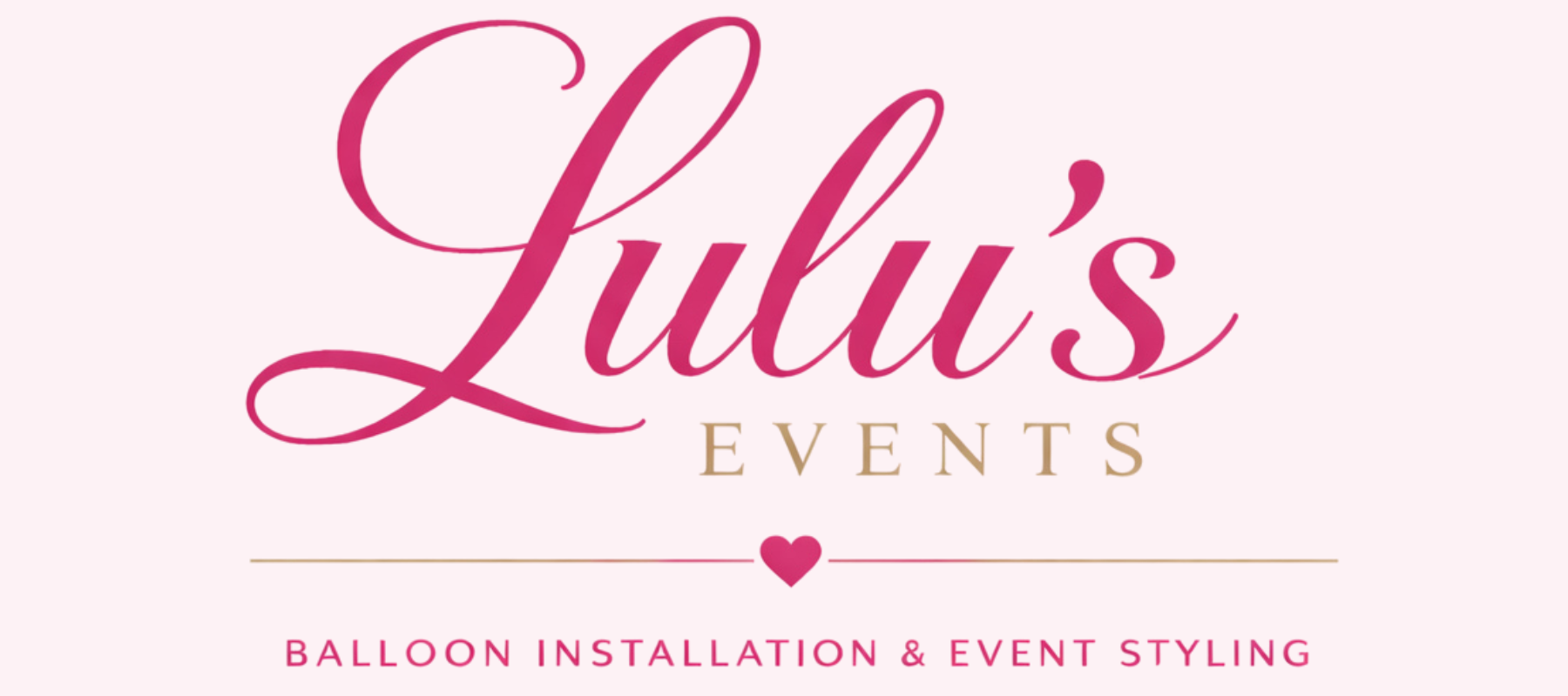 Lulu's Events - Balloon Installation & Event Styling Belfast